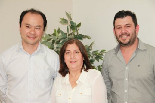 Eduardo Yamaya, Silvana Souza e Fabrcio Matos, Diretor de Benefcios do IPMI