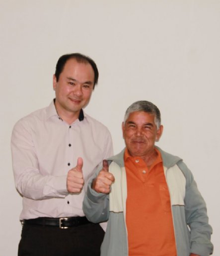 Eduardo Yamaya, superintendente do IPMI e Wilsinho